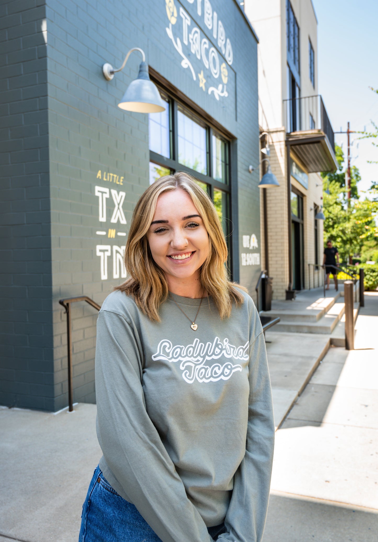 Ladybird Taco Script Long Sleeve - Staff
